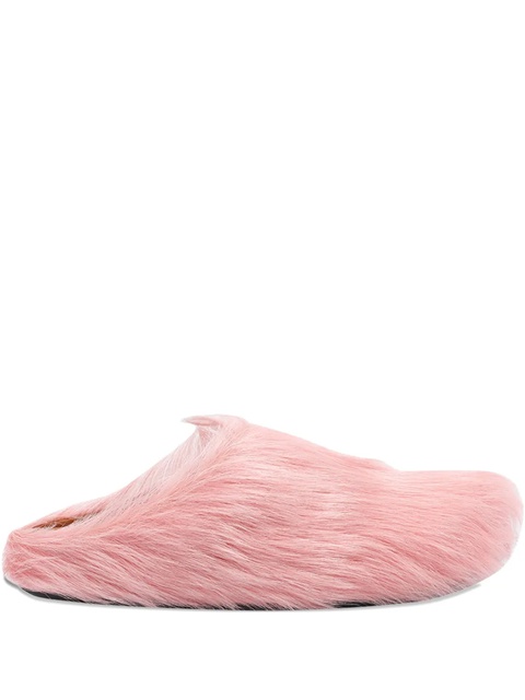 Marni leather flat mules - Pink - zdjęcie produktu nr 1