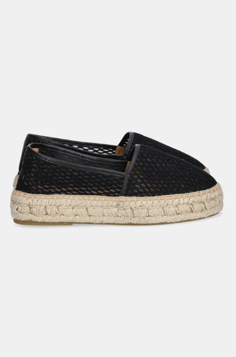 Answear Lab espadryle kolor czarny na platformie - zdjęcie produktu nr 2
