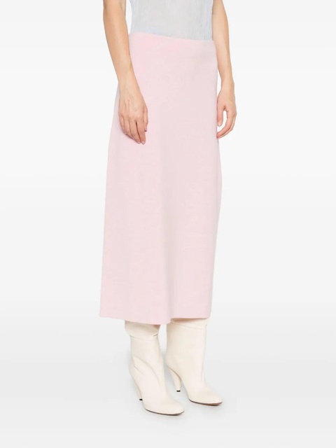 KHAITE Patri midi skirt - Pink - zdjęcie produktu nr 1