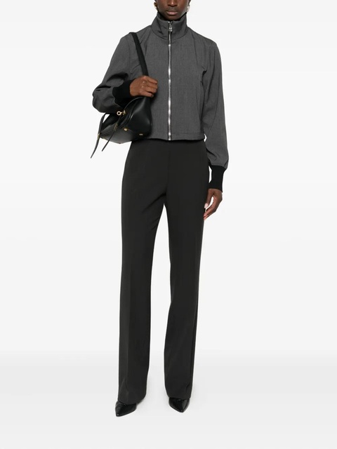 PINKO cropped bomber jacket - Grey - zdjęcie produktu nr 2