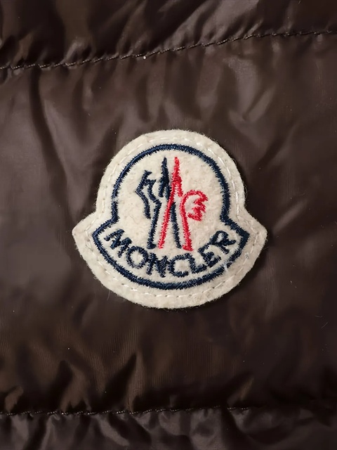 Moncler 2018 Hermine coat - Brown - zdjęcie produktu nr 2