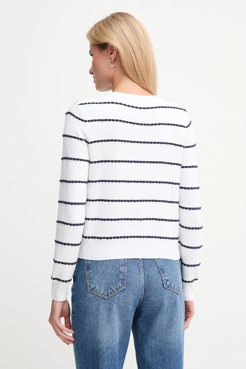 United Colors of Benetton sweter damski kolor biały lekki 104ME10EB - zdjęcie produktu nr 2