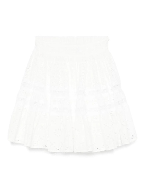 Maje broderie anglaise mini skirt - White - zdjęcie produktu nr 1