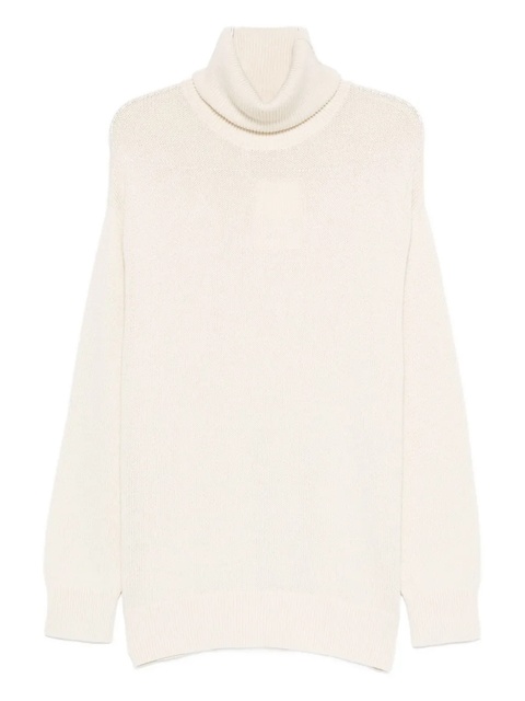 TOTEME longline turtleneck turtleneck - White - zdjęcie produktu nr 1