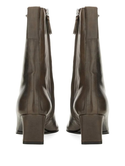 OUR LEGACY leather ankle boots - Brown - zdjęcie produktu nr 2