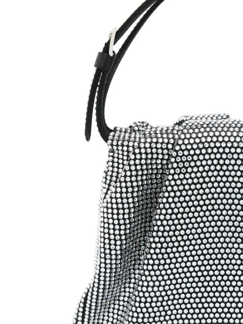 Amina Muaddi Vittoria mini bag - Black - zdjęcie produktu nr 2