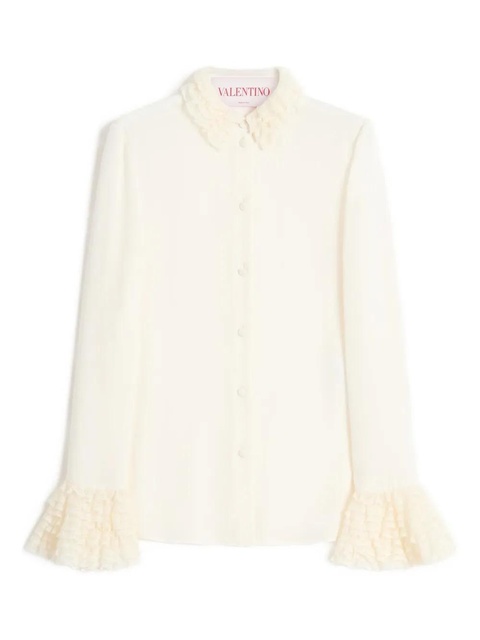 Valentino Garavani georgette blouse - White - zdjęcie produktu nr 1