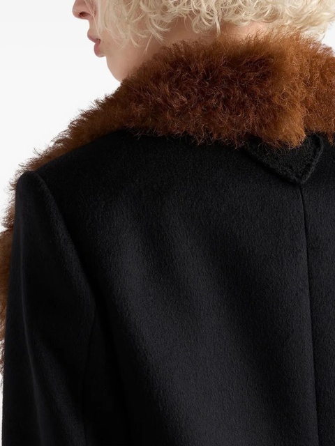 Prada peak-lapels coat - Black - zdjęcie produktu nr 2