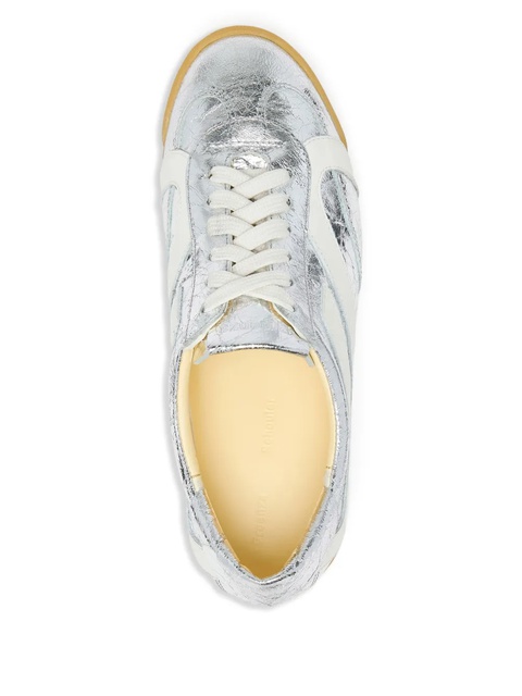Proenza Schouler leather sneakers - Silver - zdjęcie produktu nr 2