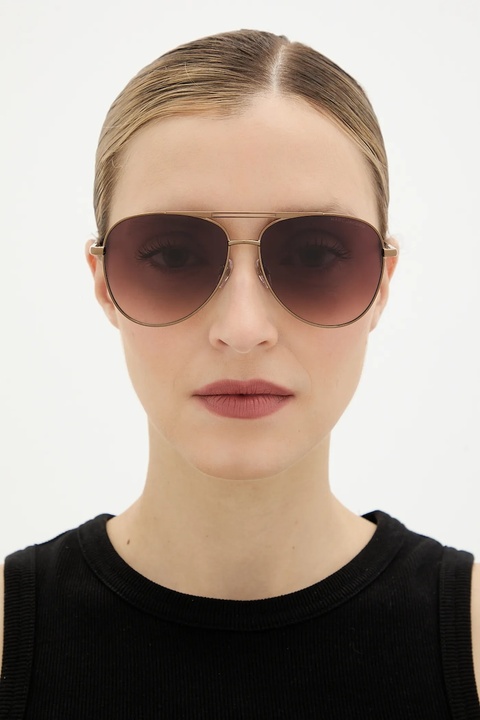 Marc Jacobs okulary przeciwsłoneczne damskie kolor brązowy MARC 865/S - zdjęcie produktu nr 2