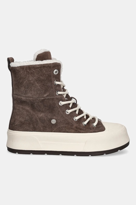 GOE trampki zamszowe kolor brązowy SS2N4050 BROWN - zdjęcie produktu nr 2