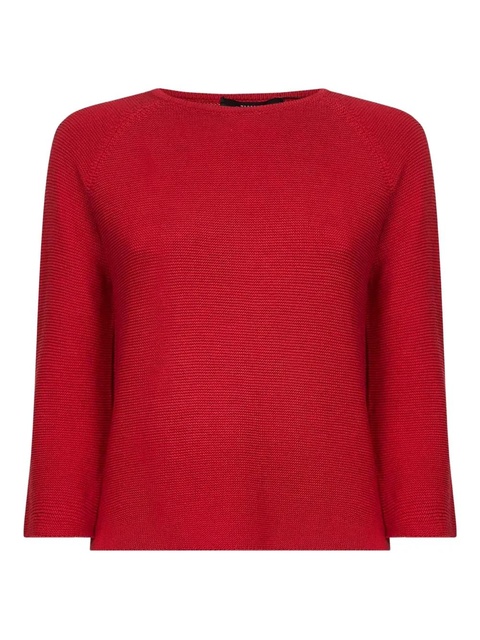 Weekend Max Mara raglan-sleeve boat-neck sweater - Red - zdjęcie produktu nr 1