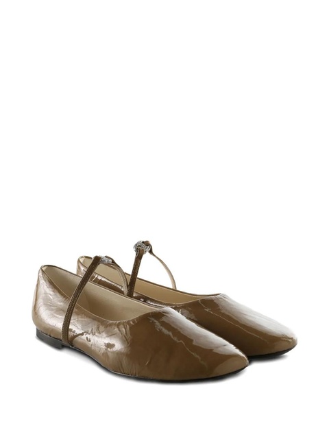 Tory Burch leather ballet flats - Neutrals - zdjęcie produktu nr 2