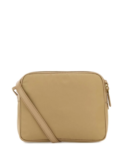 Prada leather-trimmed shoulder bag - Brown - zdjęcie produktu nr 2