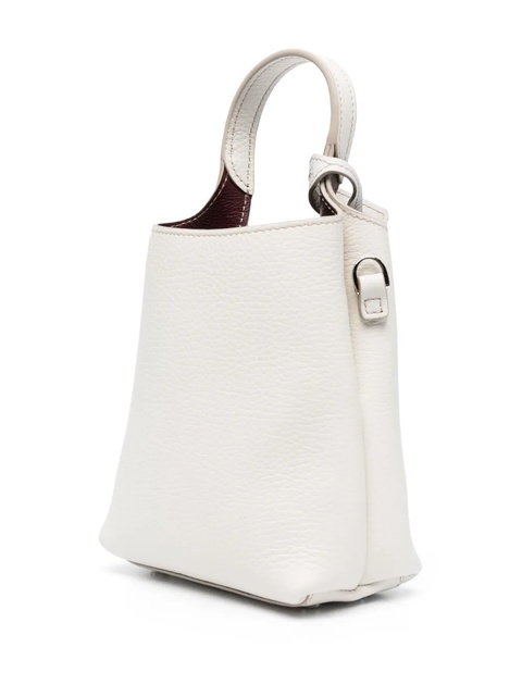 Tod's debossed-logo leather mini bag - White - zdjęcie produktu nr 2