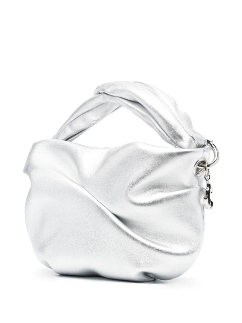 Jimmy Choo Bonny metallic-effect tote bag - Silver - zdjęcie produktu nr 2