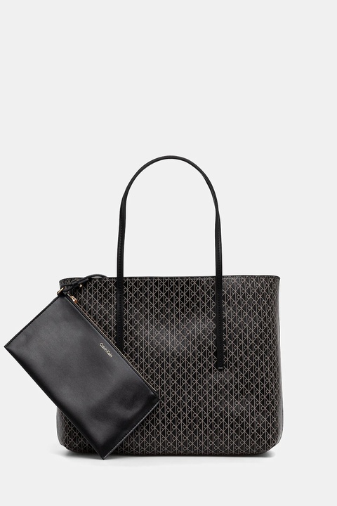 Calvin Klein torebka kolor brązowy LV04F3267G - zdjęcie produktu nr 1
