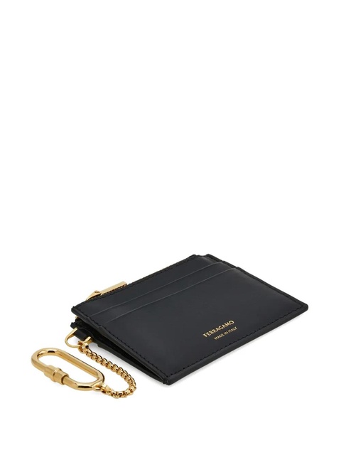 Ferragamo leather cardholder - Black - zdjęcie produktu nr 2