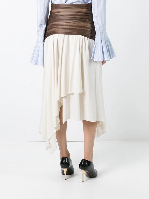 LOEWE asymmetric skirt - Neutrals - zdjęcie produktu nr 2