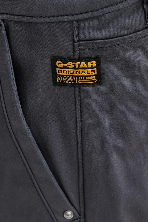 G-Star spodnie damskie kolor szary fason chinos high waist D25257-D715 - zdjęcie produktu nr 2