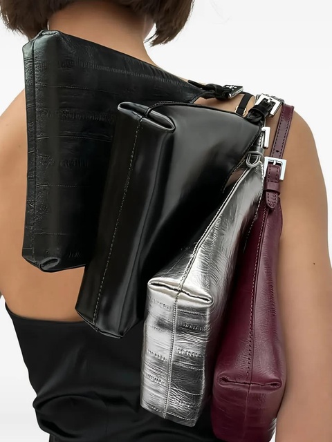 BY FAR buckle baby camryn shoulder bag - Black - zdjęcie produktu nr 2