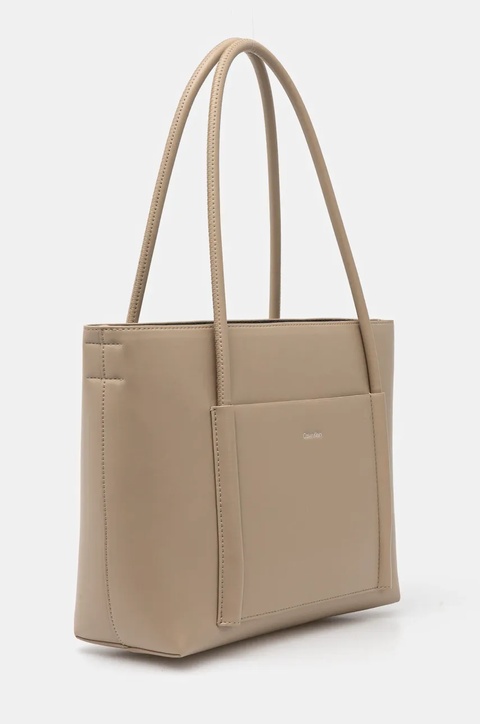 Calvin Klein torebka kolor beżowy K60K613110 - zdjęcie produktu nr 2