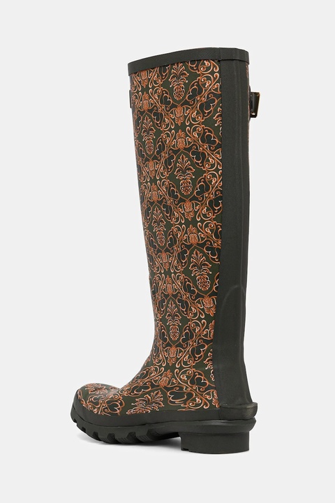 Barbour kalosze Barbour x Farm Rio Cami Wellington damskie kolor zielony LRF0124MI13 - zdjęcie produktu nr 2