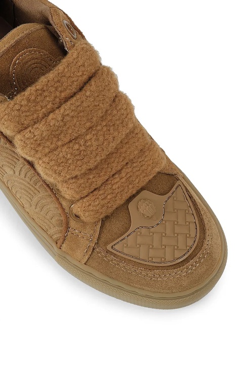 Kurt Geiger London sneakersy zamszowe Southbank Tag damskie kolor brązowy 493348209 - zdjęcie produktu nr 2