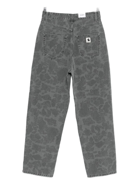 Carhartt WIP camouflage straight-leg jeans - Grey - zdjęcie produktu nr 1