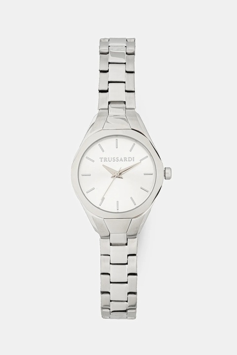 Trussardi zegarek METROPOLITAN damski kolor srebrny R2453157510 - zdjęcie produktu nr 1