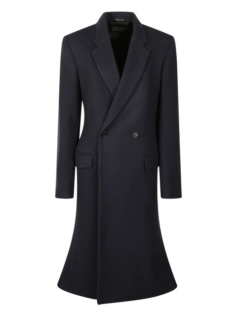 Balenciaga Godet midi double-breasted coat - Blue - zdjęcie produktu nr 1
