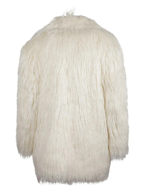 The Frankie Shop Liza faux fur coat - White - zdjęcie produktu nr 1