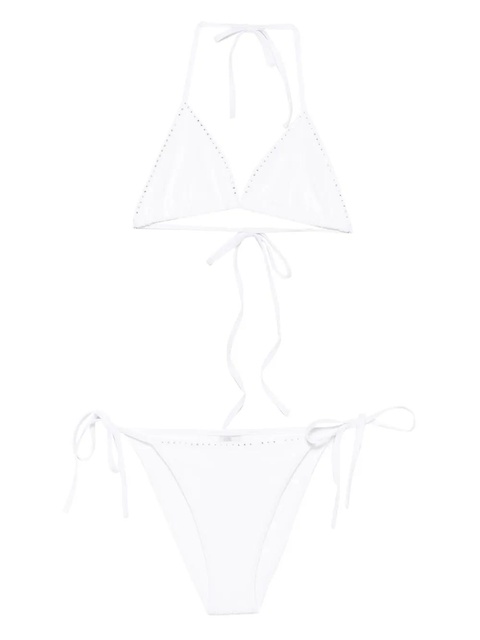 Hunza G Gina crystal-embellished bikini - White - zdjęcie produktu nr 1