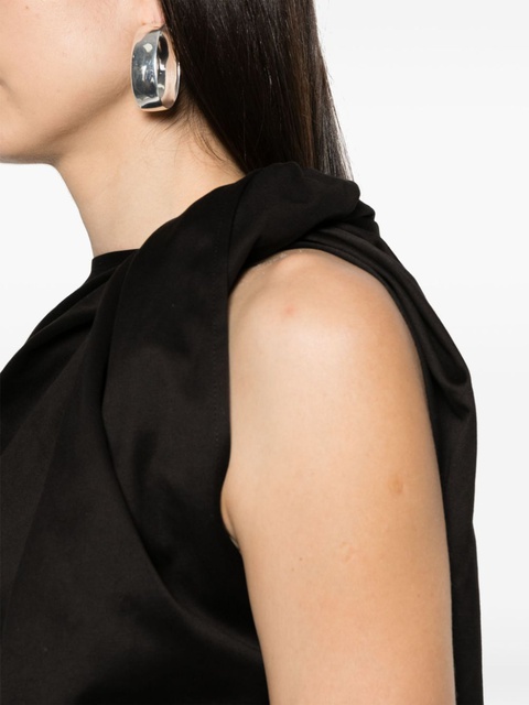 TOTEME shoulder-twist dress - Black - zdjęcie produktu nr 2