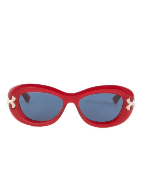PUCCI oval-frame sunglasses - Red - zdjęcie produktu nr 1