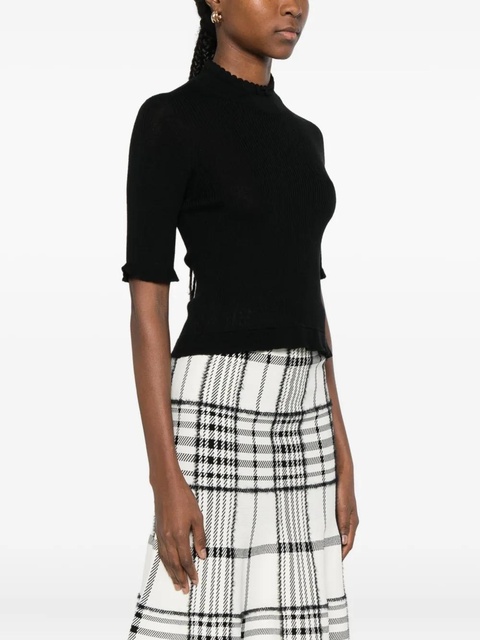 Cecilie Bahnsen ruffled sweater - Black - zdjęcie produktu nr 2