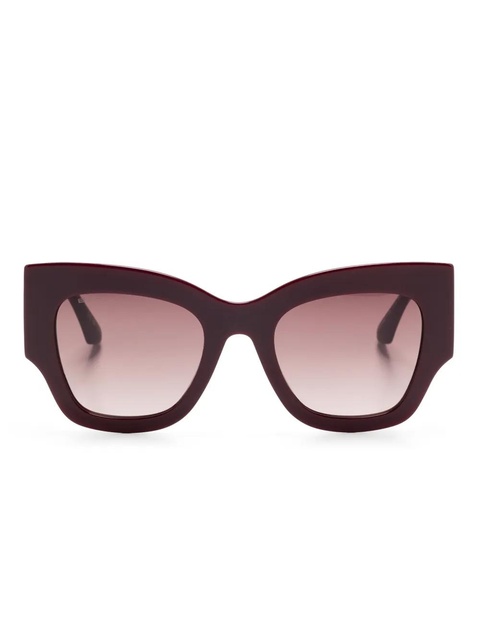 ETRO butterfly-frame sunglasses - Brown - zdjęcie produktu nr 1