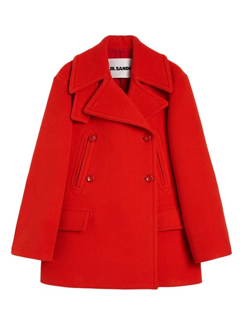 Jil Sander wool coat - Pink - zdjęcie produktu nr 1