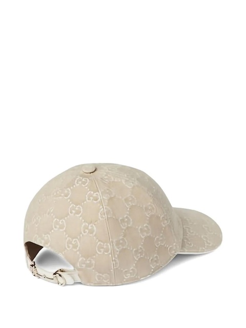 Gucci logo-pattern baseball hat - Neutrals - zdjęcie produktu nr 1