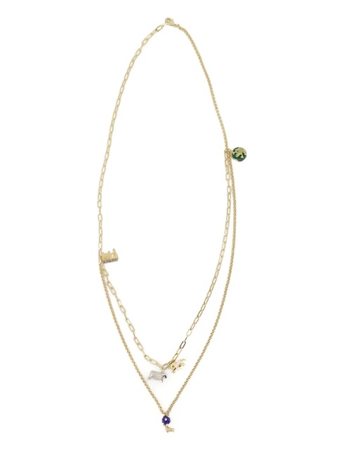 Burberry double-chain necklace - Yellow - zdjęcie produktu nr 1