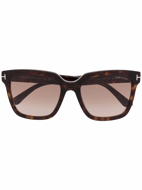 TOM FORD Eyewear tortoiseshell-frame sunglasses - Brown - zdjęcie produktu nr 1