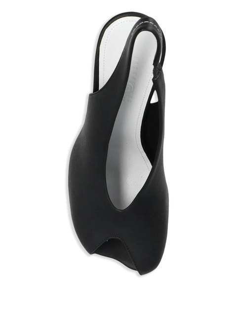 MM6 Maison Margiela 10mm slingback pumps - Black - zdjęcie produktu nr 2