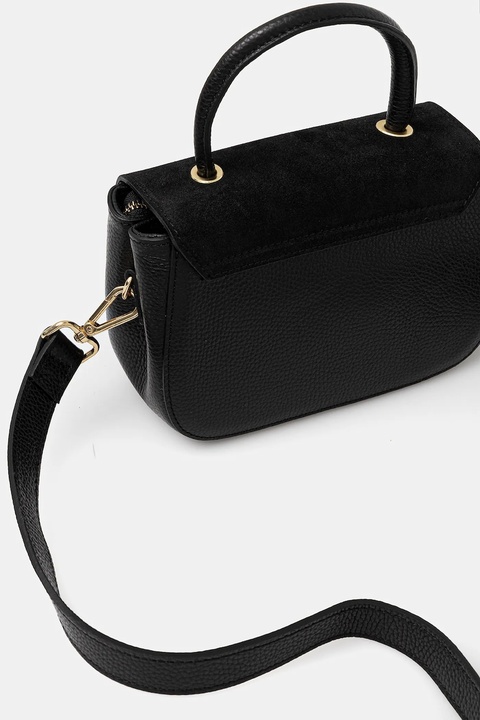 Answear.LAB torebka skórzana kolor czarny - zdjęcie produktu nr 2