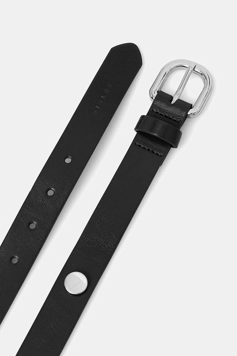 Sisley pasek damski kolor czarny 6QBXWL037 - zdjęcie produktu nr 2