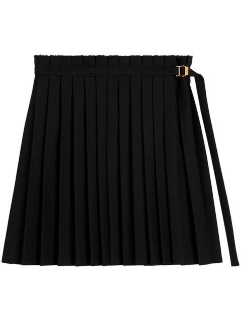 AMI Paris pleated mini skirt - Black - zdjęcie produktu nr 1