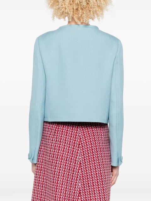 Valentino Garavani embellished button jacket - Blue - zdjęcie produktu nr 2