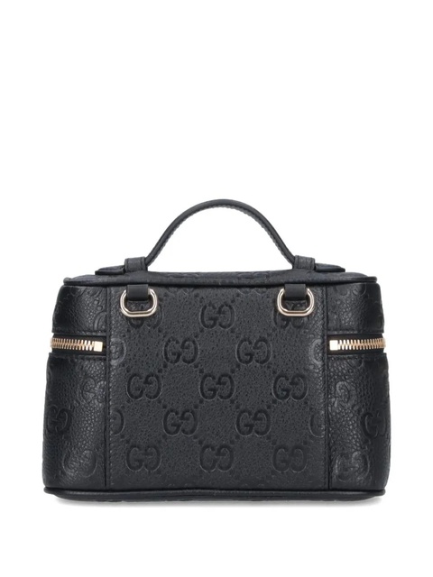 Gucci GG Emblem mini bag - Black - zdjęcie produktu nr 2