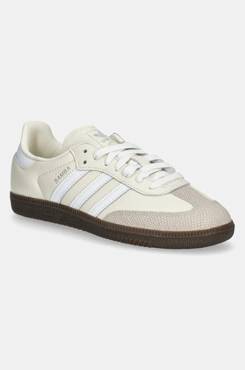 adidas Originals sneakersy Samba OG W damskie kolor beżowy JR8166 - zdjęcie produktu nr 1