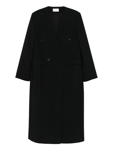 The Row double-breasted coat - Black - zdjęcie produktu nr 1