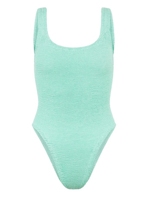 Hunza G square-neck swimsuit - Green - zdjęcie produktu nr 1
